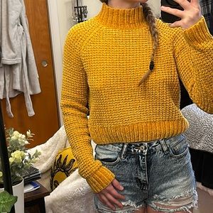 cropped sweater
